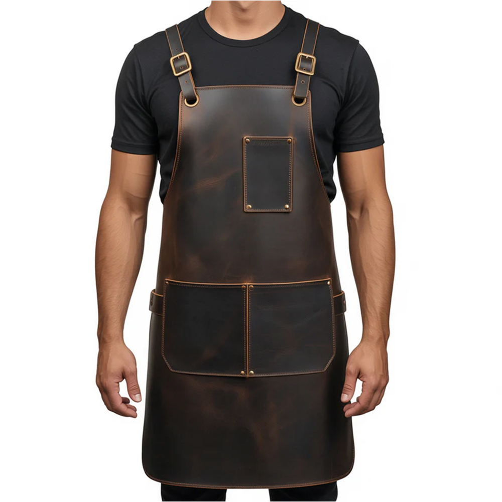 D9 Leather Apron - Image 1