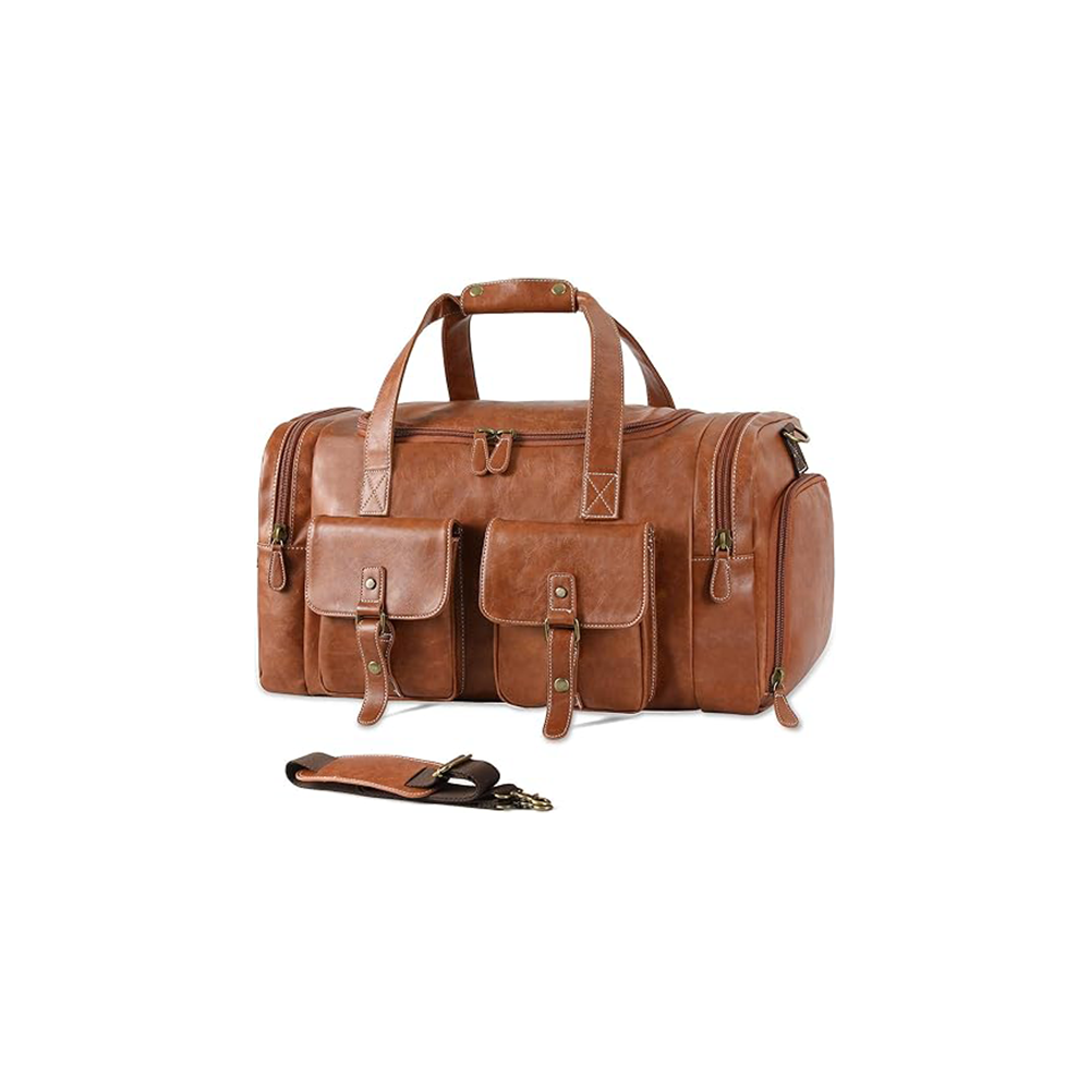 t8 Leather Travel Bag - Image 1